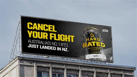hard rated lands   zealand  cheeky launch campaign  droga