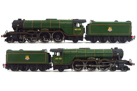 Hornby R3991 Class A3 4 6 2 60103 Flying Scotsman In Br Green Liver With Early Emblem