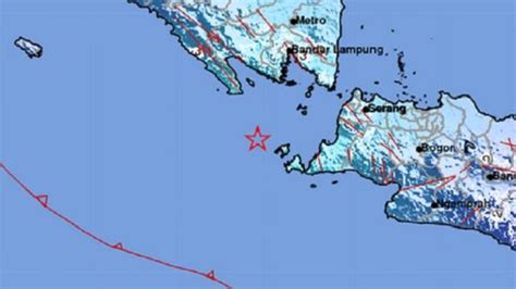 Gempa Hari Ini Mei Di Sumur Banten M Bmkg Pusat Getaran