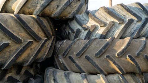 Numerous Tires Stacked On Top Of Each Other Stock Photo Image Of