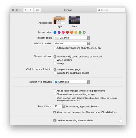 How To Enable The Light Theme In Mac Os