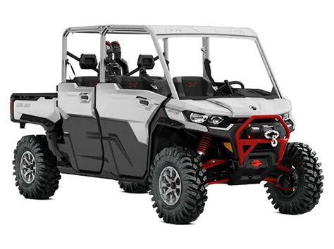 2025 Can Am Defender MAX X MR With Half Doors HD10 Hyper Silver