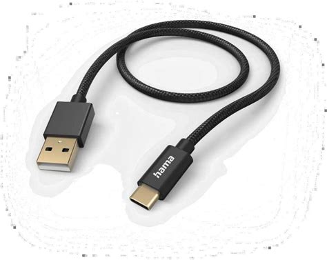 Hama Fabric Usb A Usb C Nylonowy Czarny 201545 Kable Opinie I Ceny Na Ceneopl