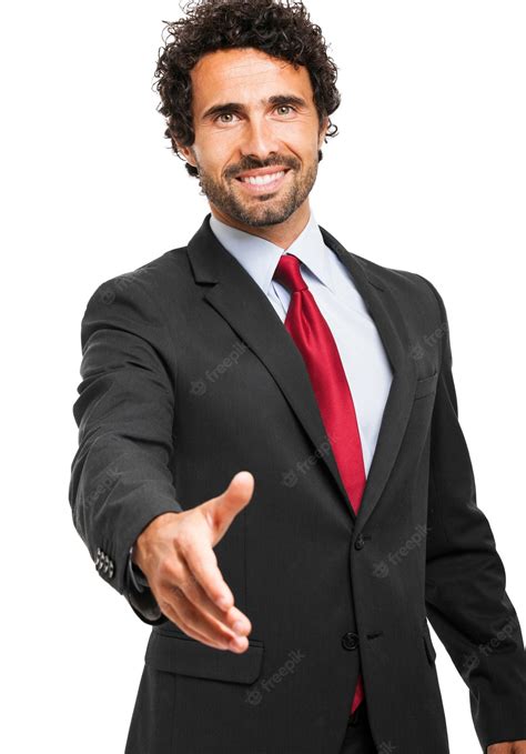 Premium Photo Businessman Offering A Handshake