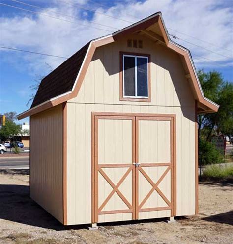 Tall Gambrel Barn Shed Plans