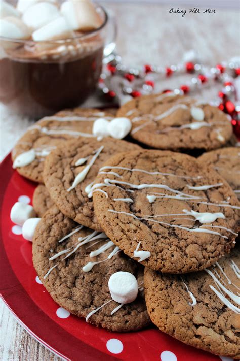 Hot Chocolate Cookies Baking With Mom