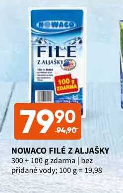 ARCHIV Nowaco Filé porce 400 g v akci platné do 19 10 2021