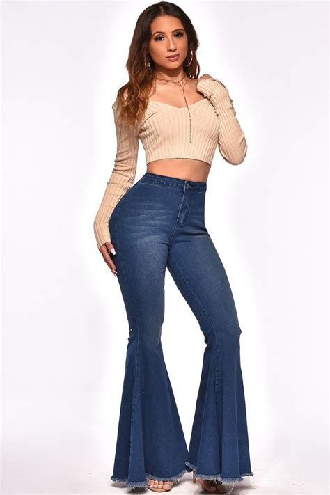 Pin De S1 En Flare Jeans Bellbottom Ropa Ropa Vaquera Moda