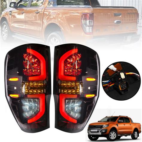 Luces Traseras Led Para Coche Ford Ranger L Mpara De Conducci N Freno