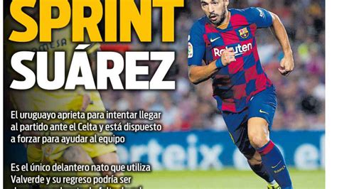 La Portada Del Diario Sport 08 11 2019