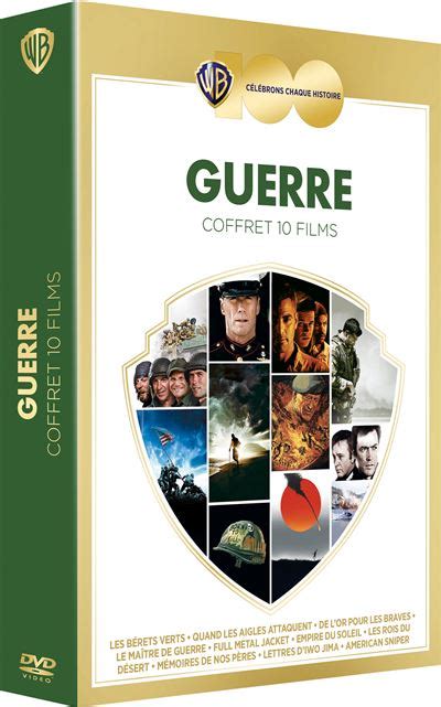 100 Ans Warner Coffret Films De Guerre DVD DVD Zone 2 Mervyn LeRoy