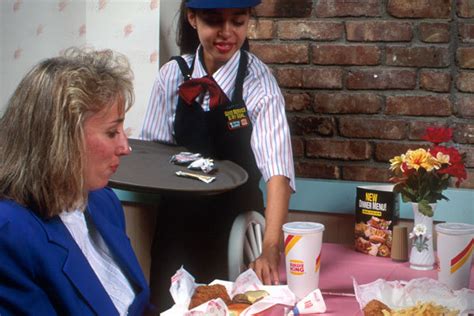 I M Remembering Burger King Table Service