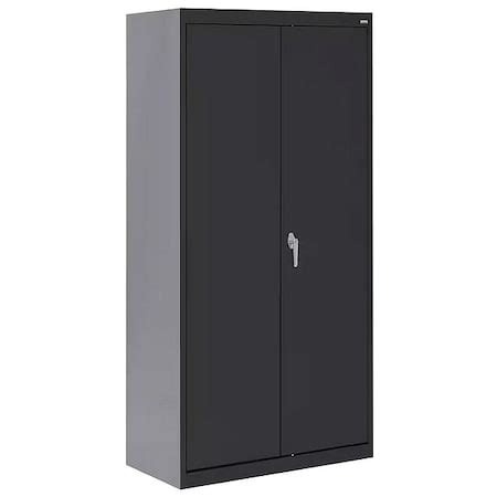 Sandusky Lee Storage Cabinet 36 In W 72 In H Black CA41362472 09 Zoro