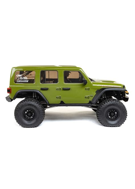 AXI05000T1 1 6 SCX6 Jeep JLU Wrangler 4WD Rock Crawler RTR Green