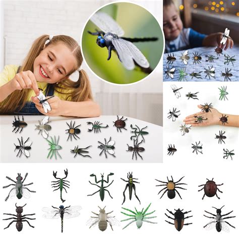 HMPEAIIY Assorted Lifelike Children Biology Science Toys Realistic ...