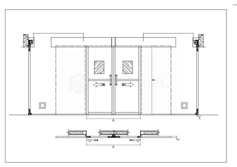 Hermetic Door Doorsteel Double Sl Pusat Clean Room