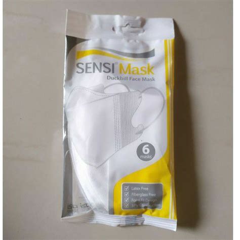 Jual Masker Sensi Duckbill Duck Bill Face Mask Isi Pcs Shopee