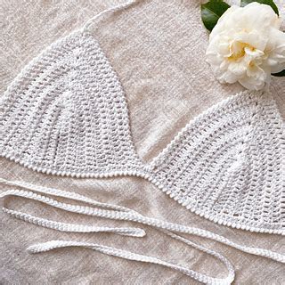 Ravelry AIR Bikini Top Pattern By Alethea Handmade