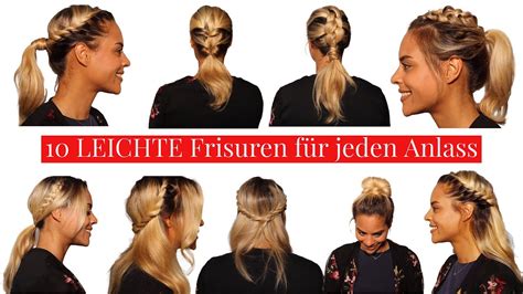 Frisuren für schulterlange Haare in NUR 5 Minuten 10 Alltagsfrisuren