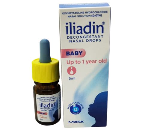 Iliadin Baby Nasal Drop 001 5ml Medistore