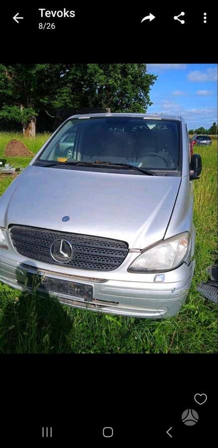 Mercedes Benz Vito Dalimis Variklis D Ok I Vedijos Rida