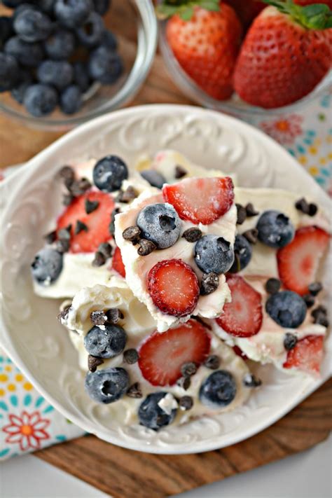 Frozen Greek Yogurt Chocolate Berry Bark Extreme Couponing Mom