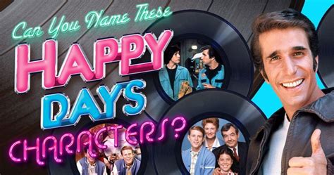 Classic TV Quiz: Can You Name These "Happy Days" Characters?