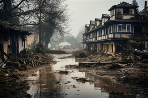 Aftermath flood outdoors architecture reflection. | Free Photo - rawpixel