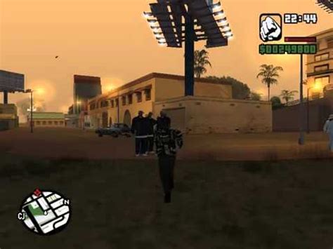 Gta San Andreas Loquendo Caidas Y Golpes Youtube