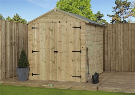 Empire 9500 Premier Apex Garden Shed 6x6 Easy Assembly