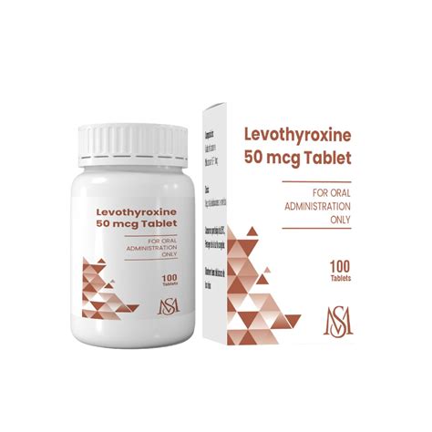 Levothyroxine 50 Mcg Tablet