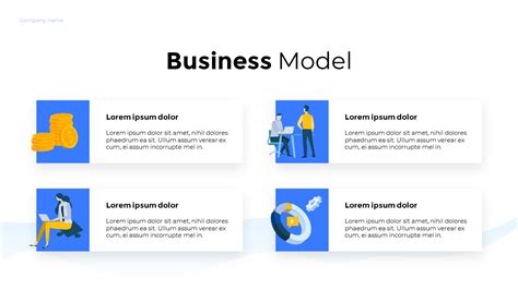 Business Illustration Pitch Business Ppt