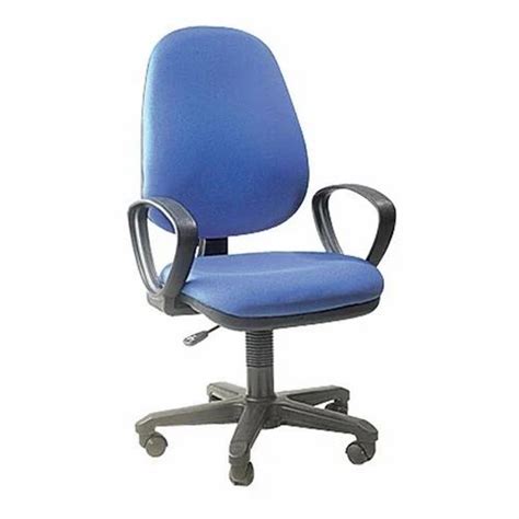 Executive Chair Fabric ABS Model Office Chairs Foldable No Rotatable