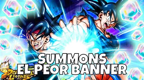 El Peor Banner De La Historia Summons A Goku Y Bardock Duales