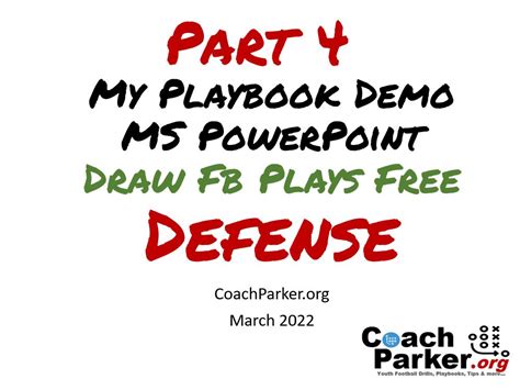 Draw Football Plays Free Part 4 - Coaching Youth Football Tips, Talk, Plays