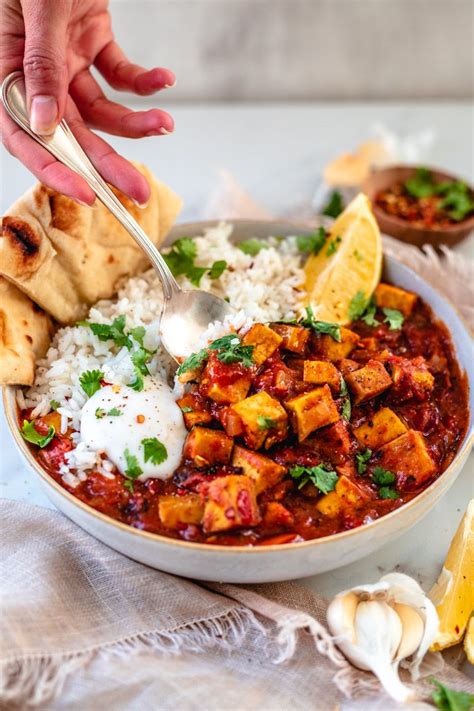 Vegan Butter Chicken Easy Vegetarian Recipe Two Spoons