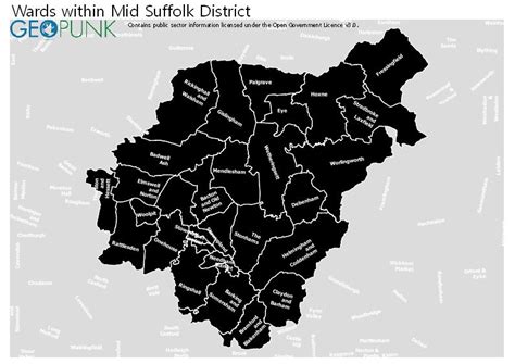 Map and Details for Mid Suffolk District Council Local Authority