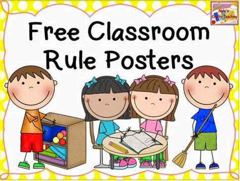 Nyla's Crafty Teaching: Free Posters - Positive Classroom Rules