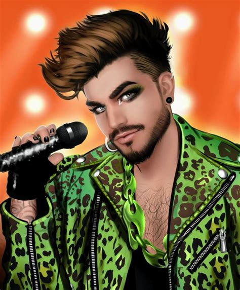 Pin By Jeanette Gail On Adam Lambert Under Construction Fan Art