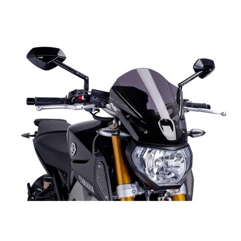 PUIG CUPOLINO NAKED NEW GENERATION TOURING YAMAHA MT 09 13 16 FUME SCURO