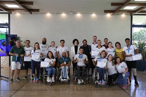 Enap Recebe Medalhistas Do Parapan De Santiago Enap Escola Nacional