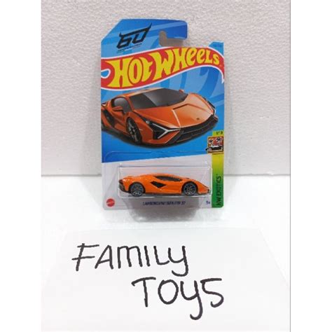 Jual HOT WHEELS LAMBORGHINI SIAN FKP 37 ORANGE Shopee Indonesia