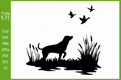 Hunting Dog Svg Graphic by SeleART · Creative Fabrica