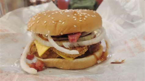 食記 漢堡王秘製叉燒雙層脆雞堡套餐 看板 Fastfood 批踢踢實業坊