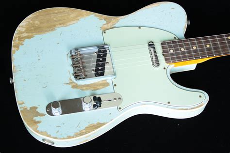 Fender Custom Super Heavy Relic Telecaster Aged Sonic Blue