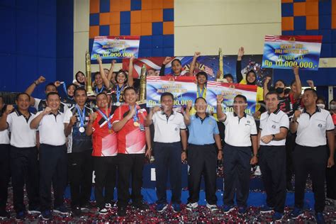 PENUTUPAN TURNAMEN VOLI PUTRI KASAL CUP 2022 ANTARA Foto