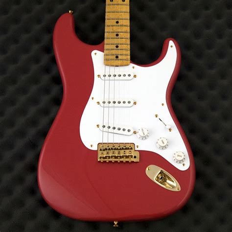 Fender Custom Shop 56 Stratocaster NOS Fiesta Red Rich Tone Music