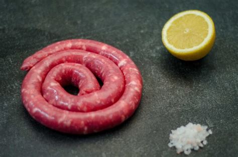 Salsiccia Di Bovino Adulto Piemontese Barone Shop La Carne A Casa Tua