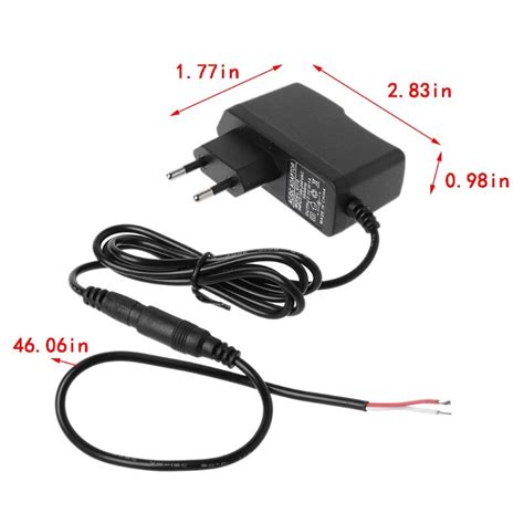 5 5Mm X 2 1Mm Ac 100 240V Naar Dc 3V 1A Converter Grandado