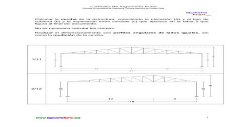 Calcular La Cercha De La Estructura Conociendo La · Calcular La Cercha De La Estructura